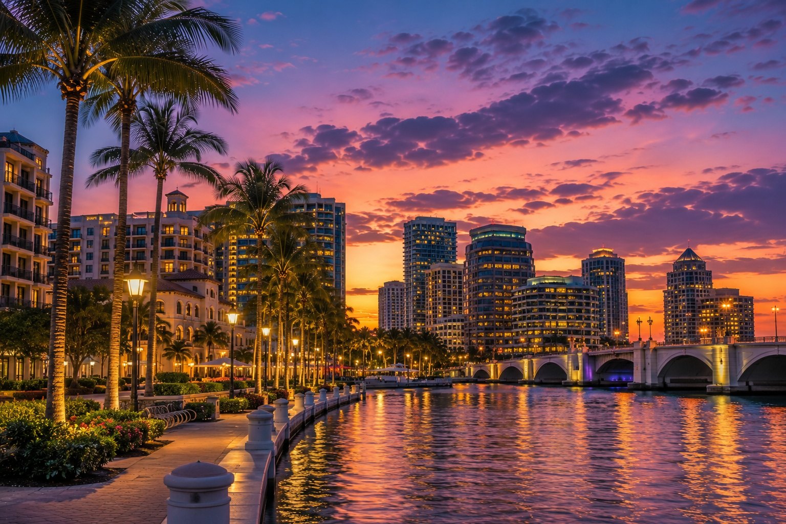 West Palm Beach luxury chauffeur and black SUV transportation